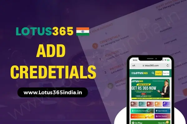 Lotus365 Login credentials