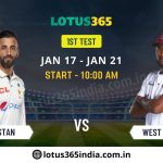 West Indies Tour of Pakistan: What to Expect in the Thrilling 1st Test | Lotus365