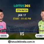 Big Bash Battle: Sydney Sixers Take on Sydney Thunder