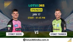 Read more about the article Big Bash Battle: Sydney Sixers Take on Sydney Thunder